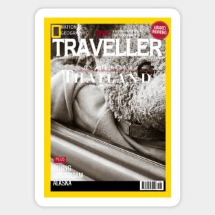 JoJo Traveller Mag cover Sticker